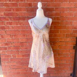 Y2K animal print slip
